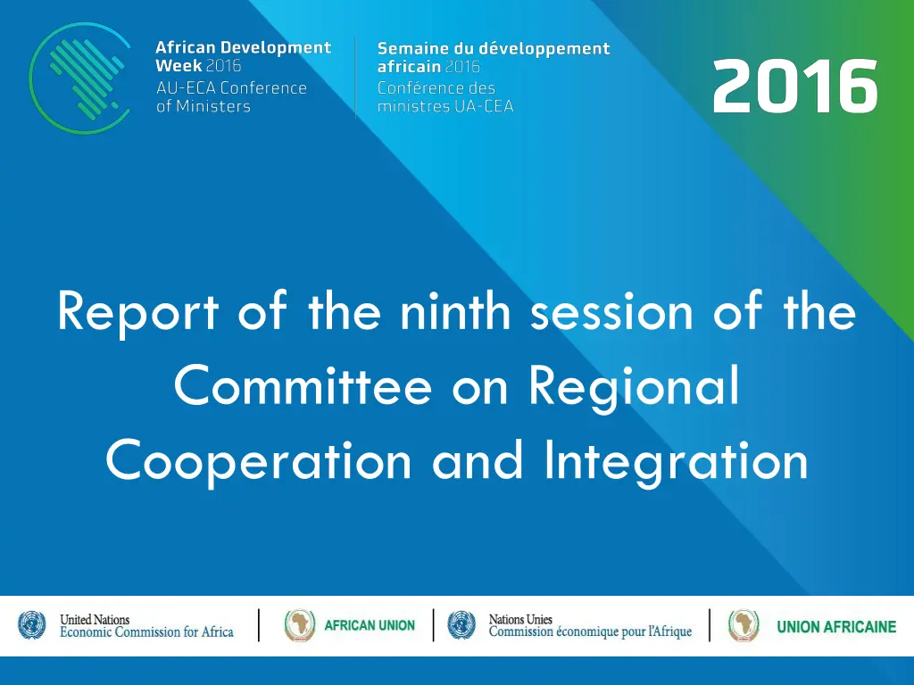 report of the ninth session of the committee