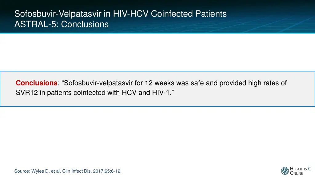 sofosbuvir velpatasvir in hiv hcv coinfected 10