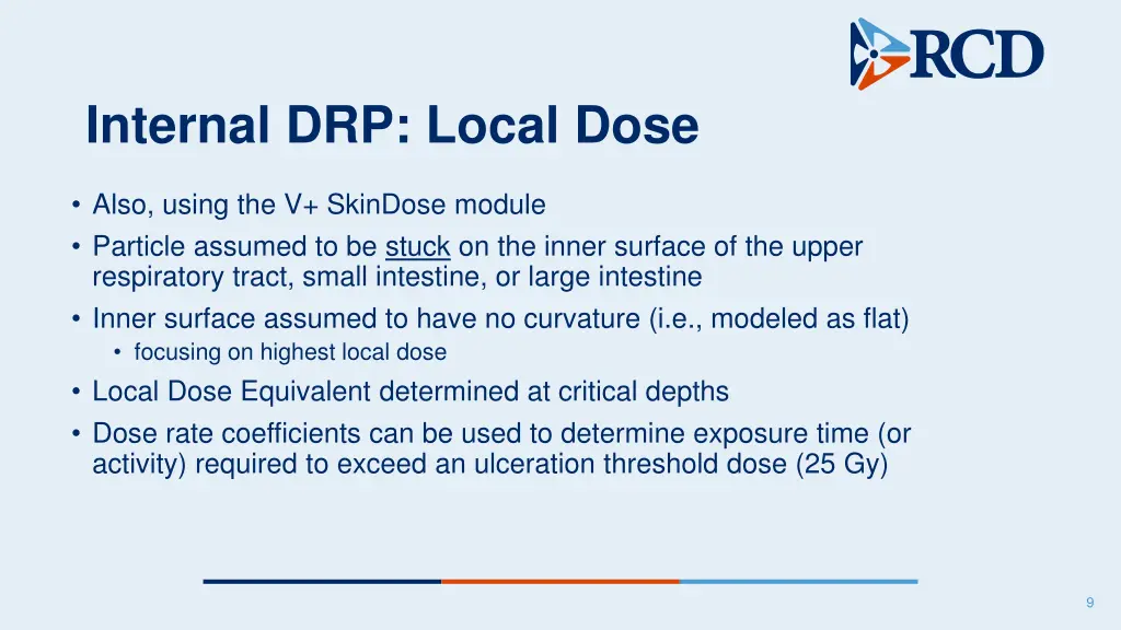 internal drp local dose