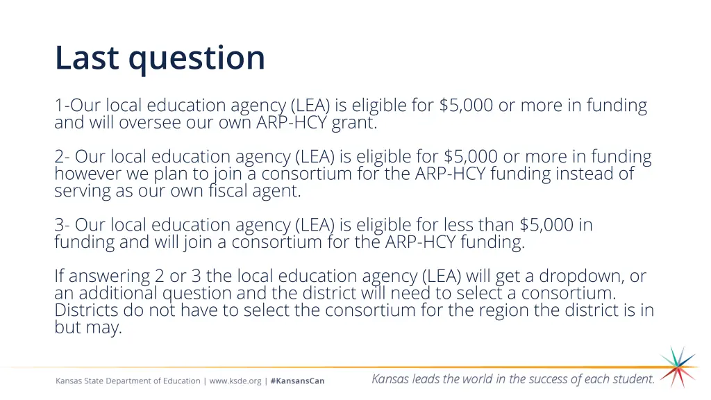 last question