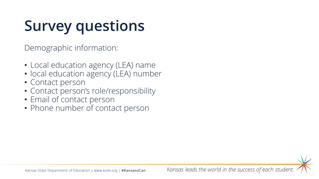 survey questions