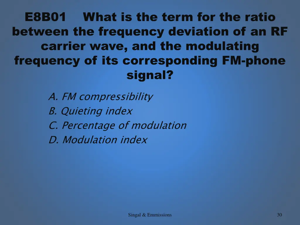e8b01 what is the term for the ratio between