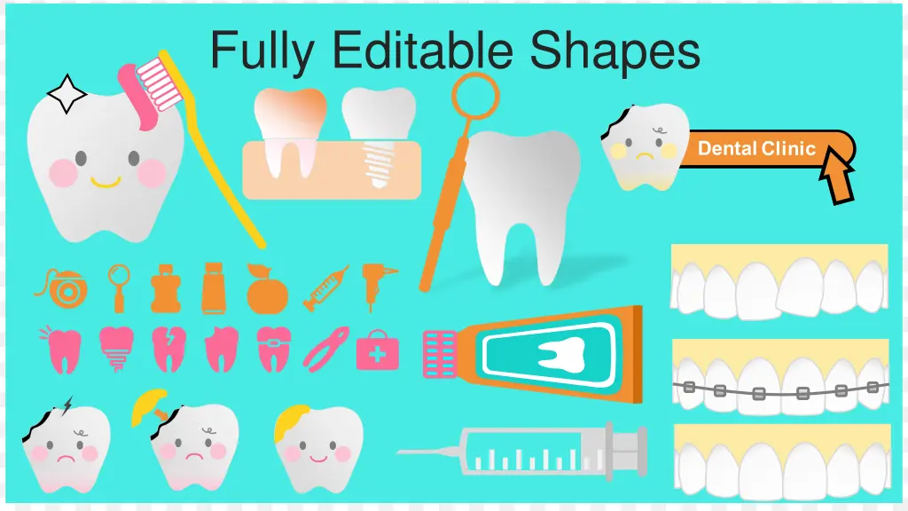 fully editable shapes