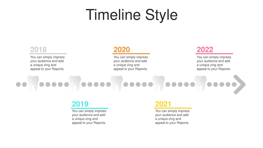 timeline style