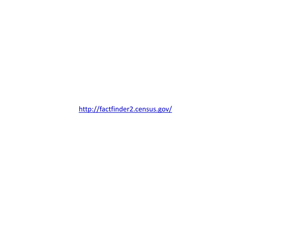 http factfinder2 census gov