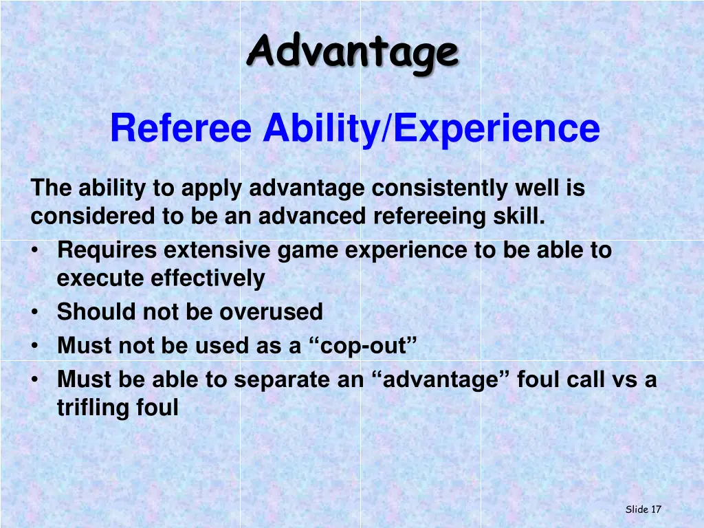 advantage 5