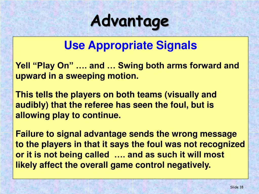 advantage 6