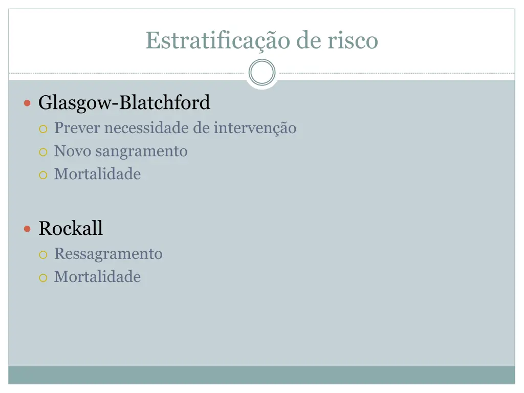 estratifica o de risco