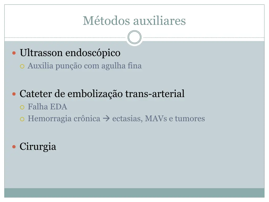 m todos auxiliares