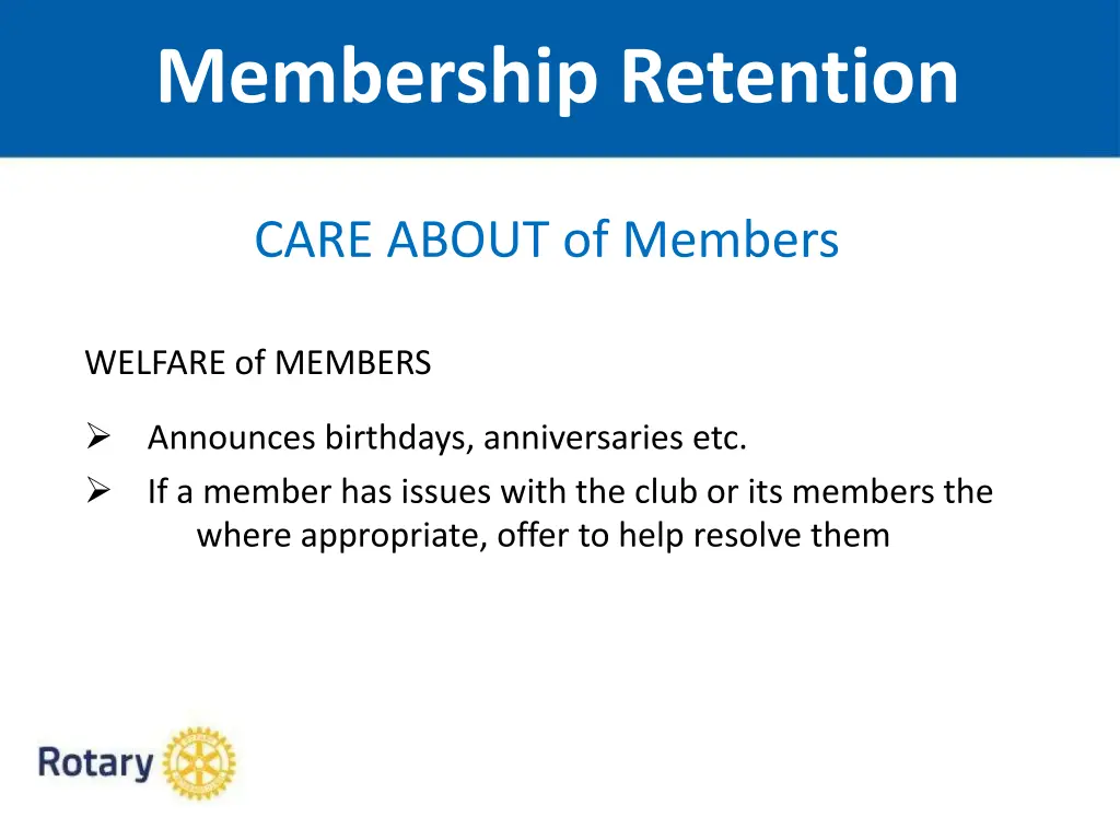 membership retention 14