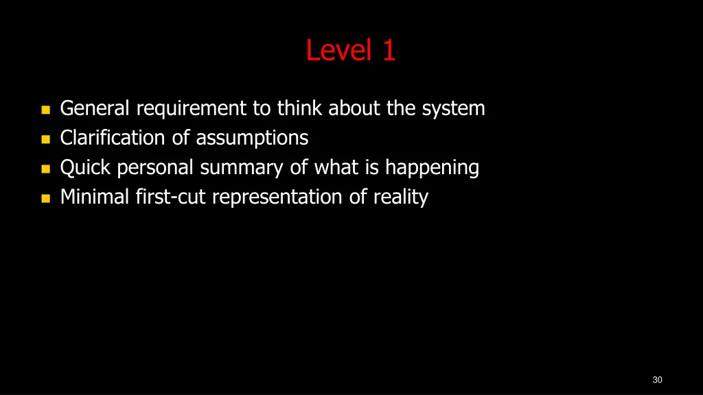 level 1