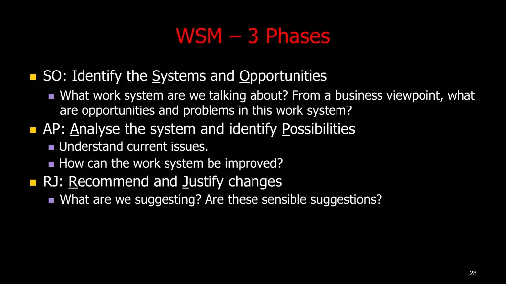 wsm 3 phases
