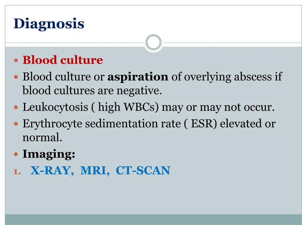 diagnosis