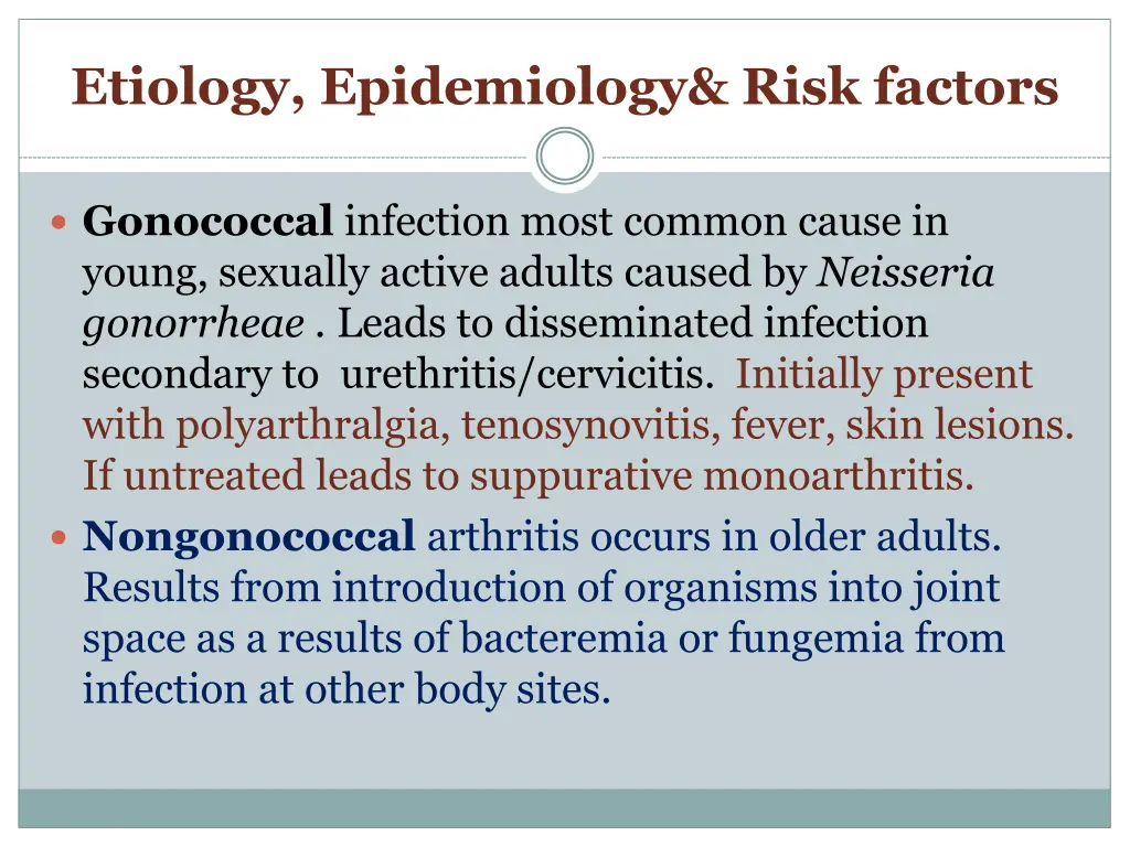 etiology epidemiology risk factors 1