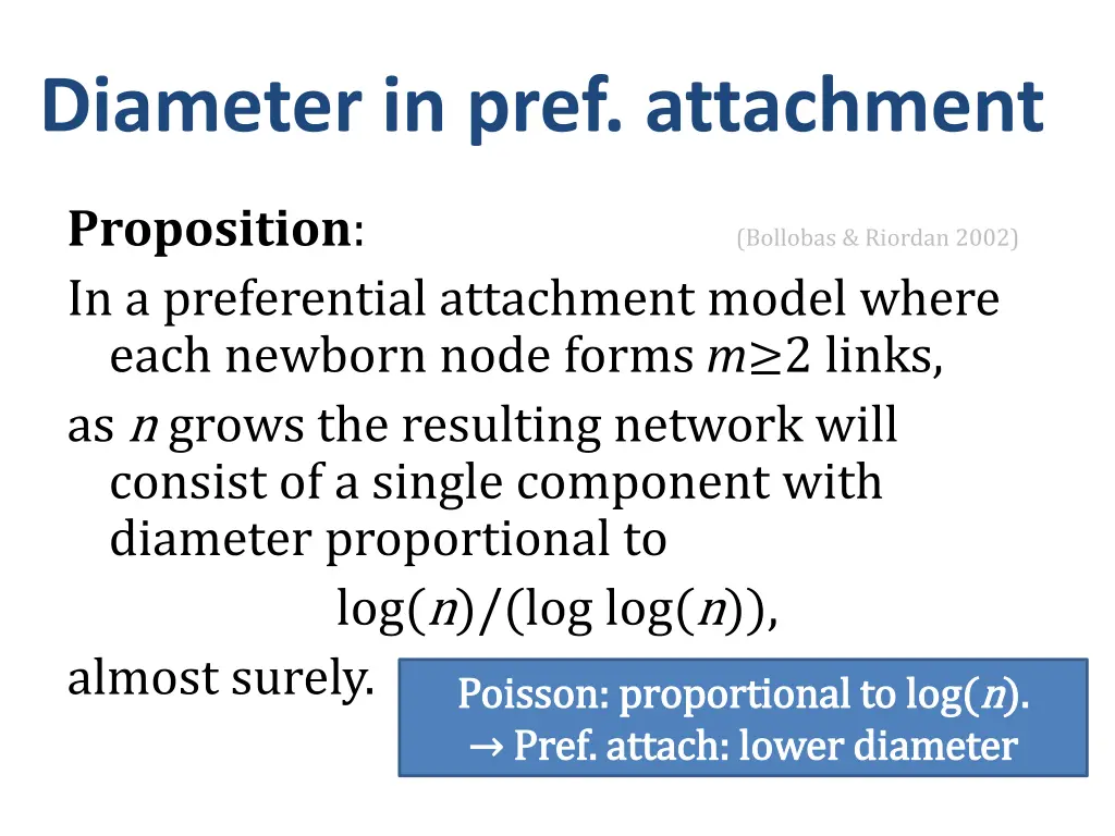 diameter in pref attachment