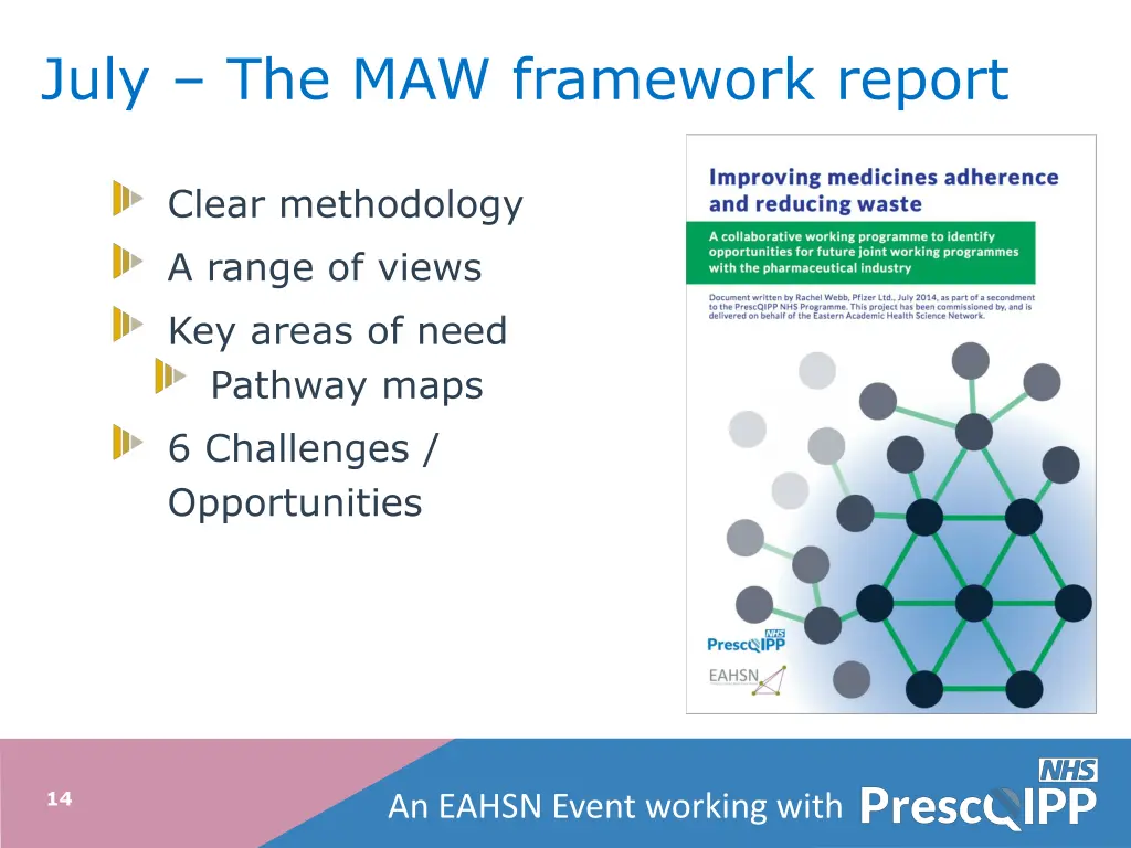 july the maw framework report