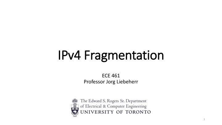 ipv4 fragmentation ipv4 fragmentation