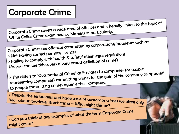 corporate crime