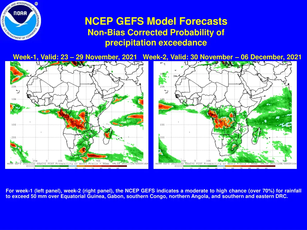 ncep gefs model forecasts non bias corrected