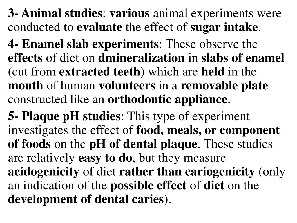 3 animal studies various animal experiments were