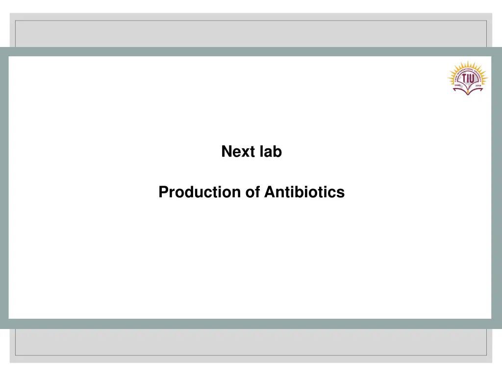 next lab