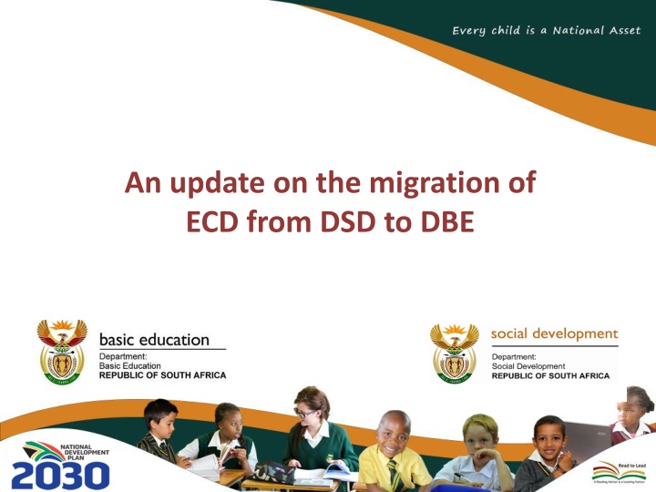an update on the migration of ecd from dsd to dbe