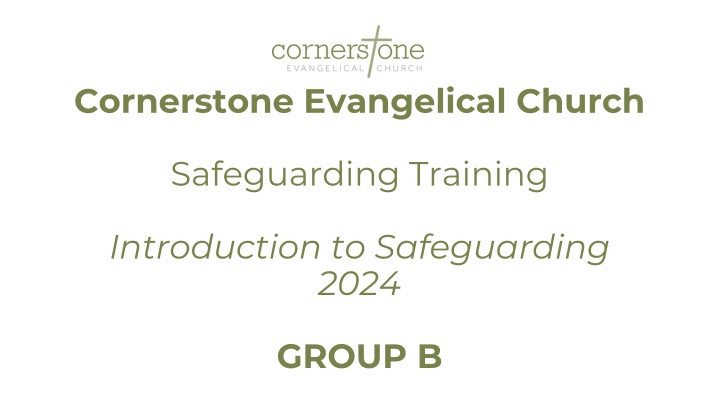 cornerstone evangelical church