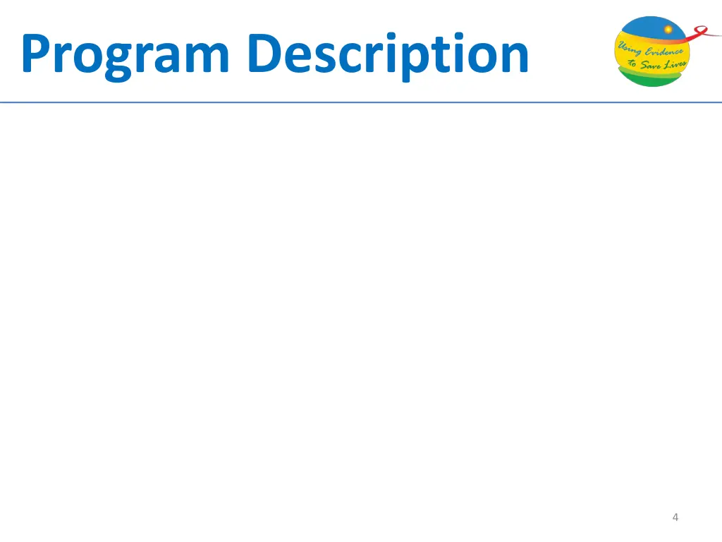 program description