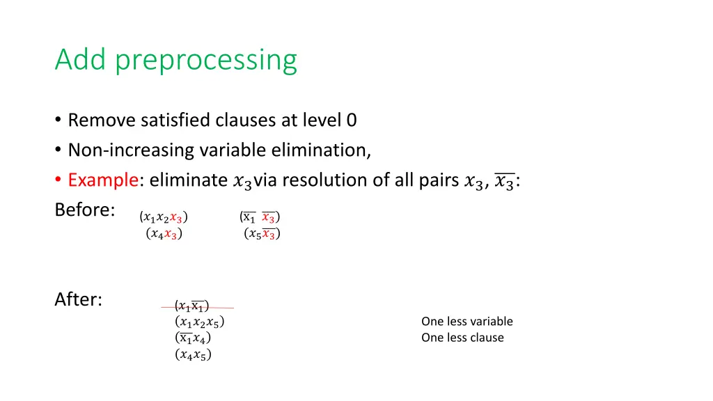 add preprocessing