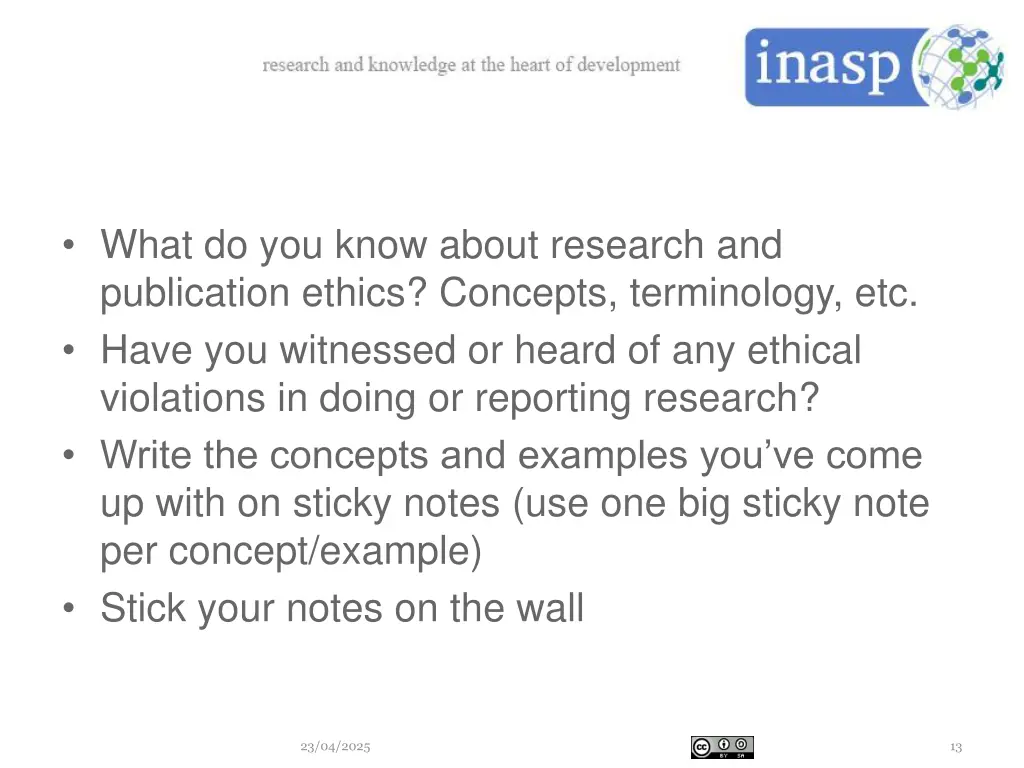 what do you know about research and publication