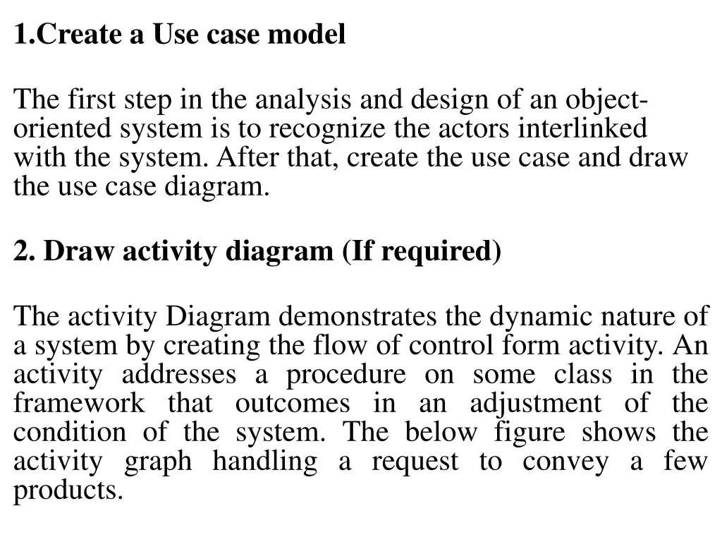 1 create a use case model