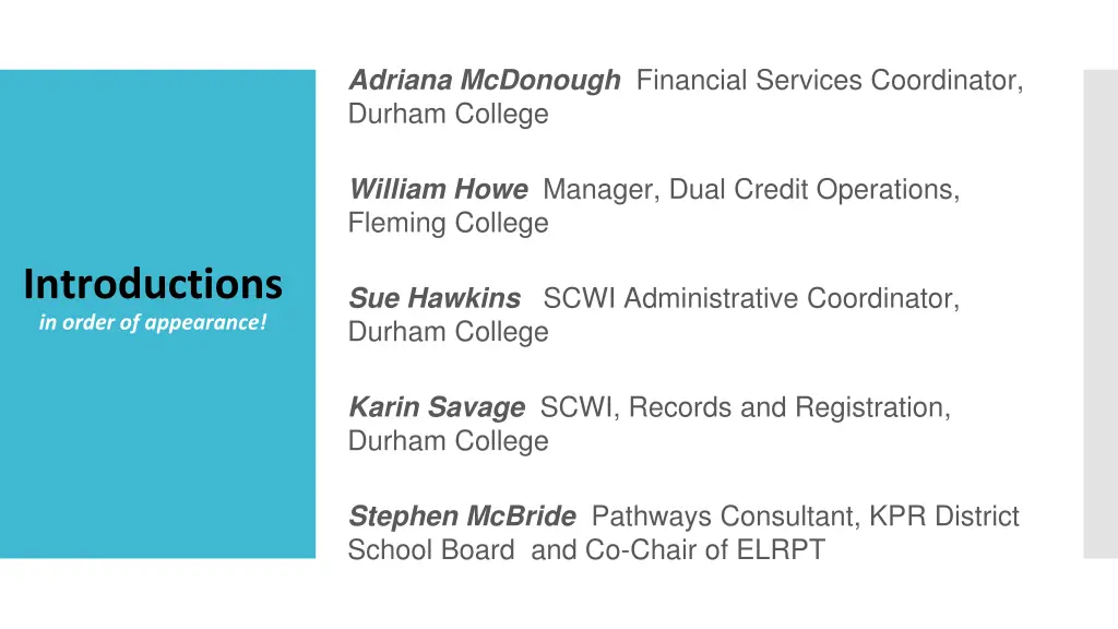 adriana mcdonough financial services coordinator