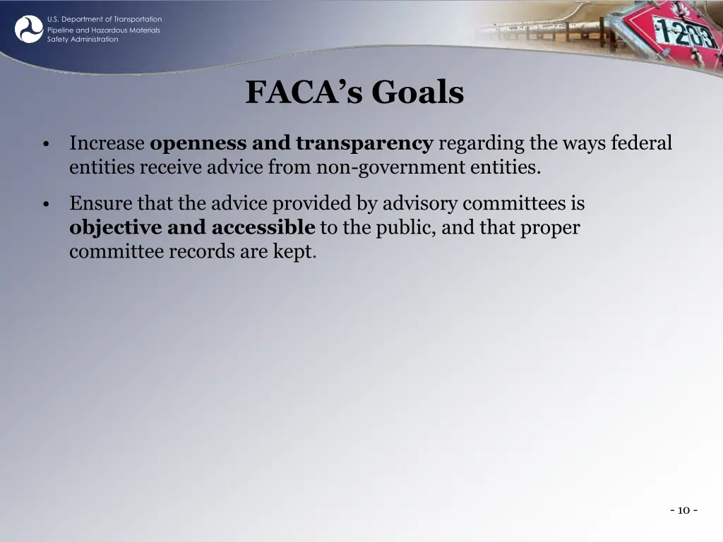 u s department of transportation pipeline 9