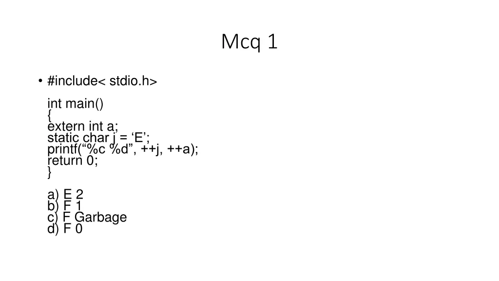 mcq 1