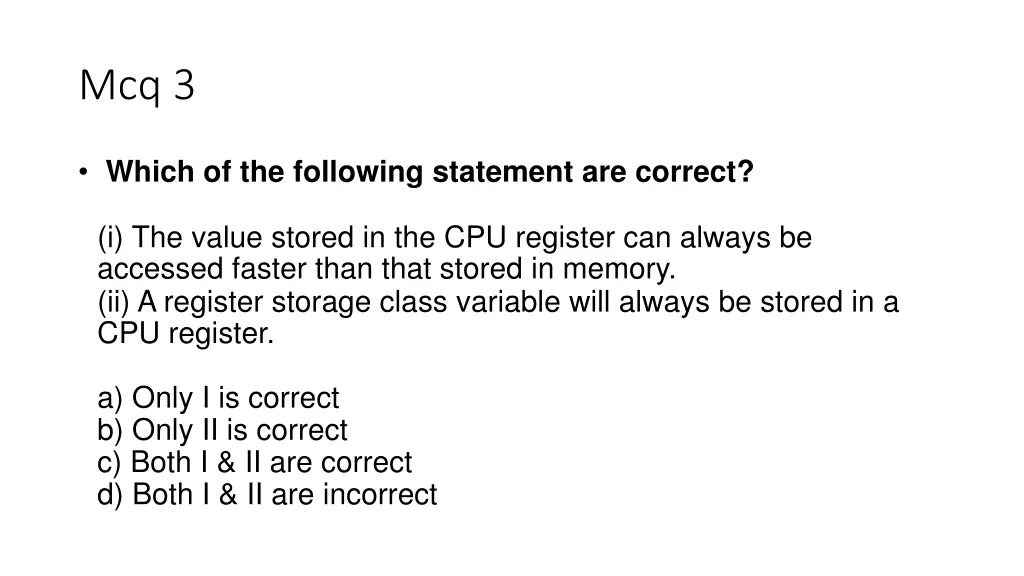 mcq 3