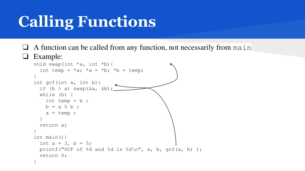 calling functions 2