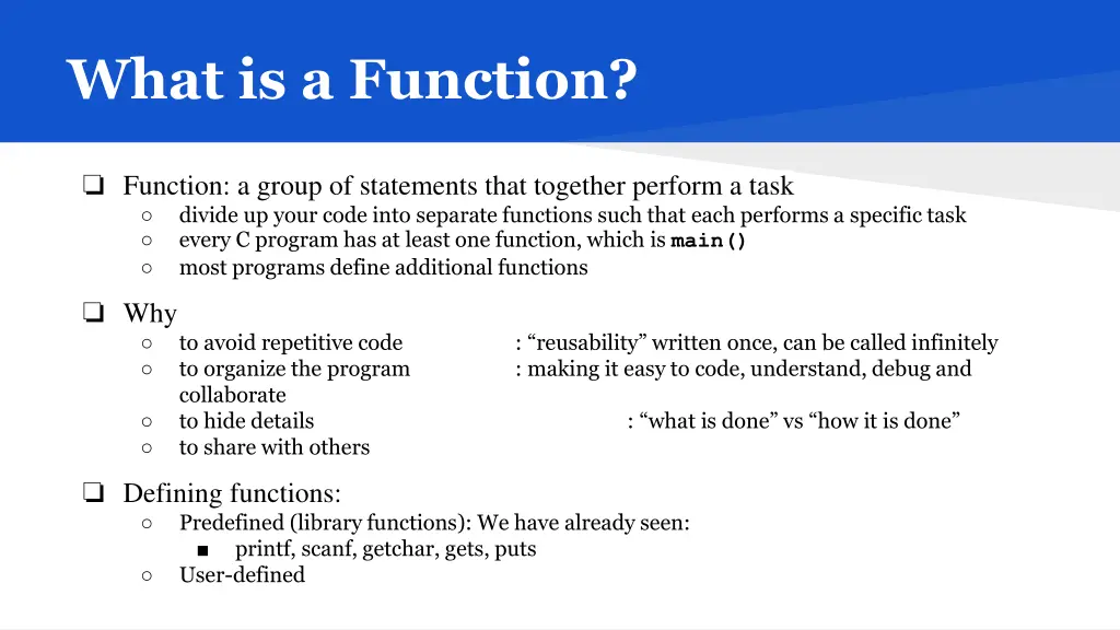 what is a function