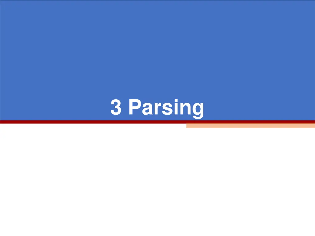 3 parsing