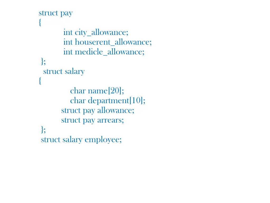 struct pay