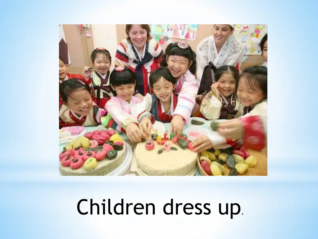 children dress up