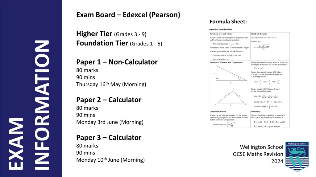 exam board edexcel pearson