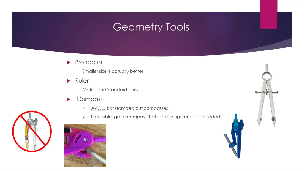 geometry tools