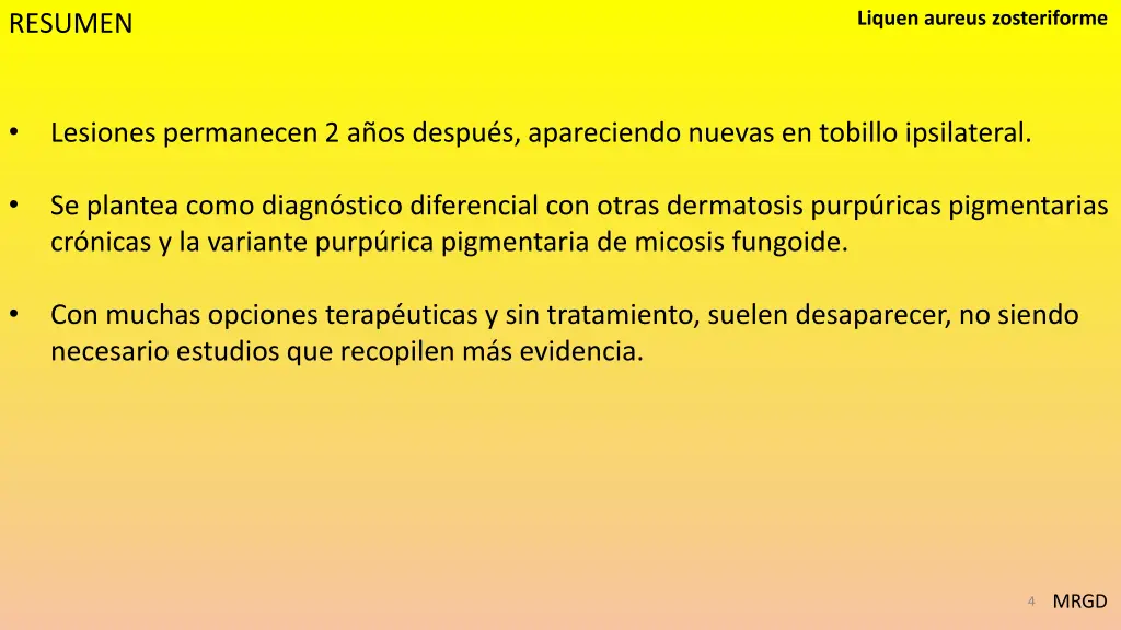 liquen aureus zosteriforme 1