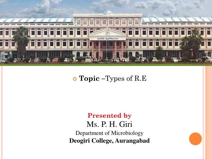topic types of r e