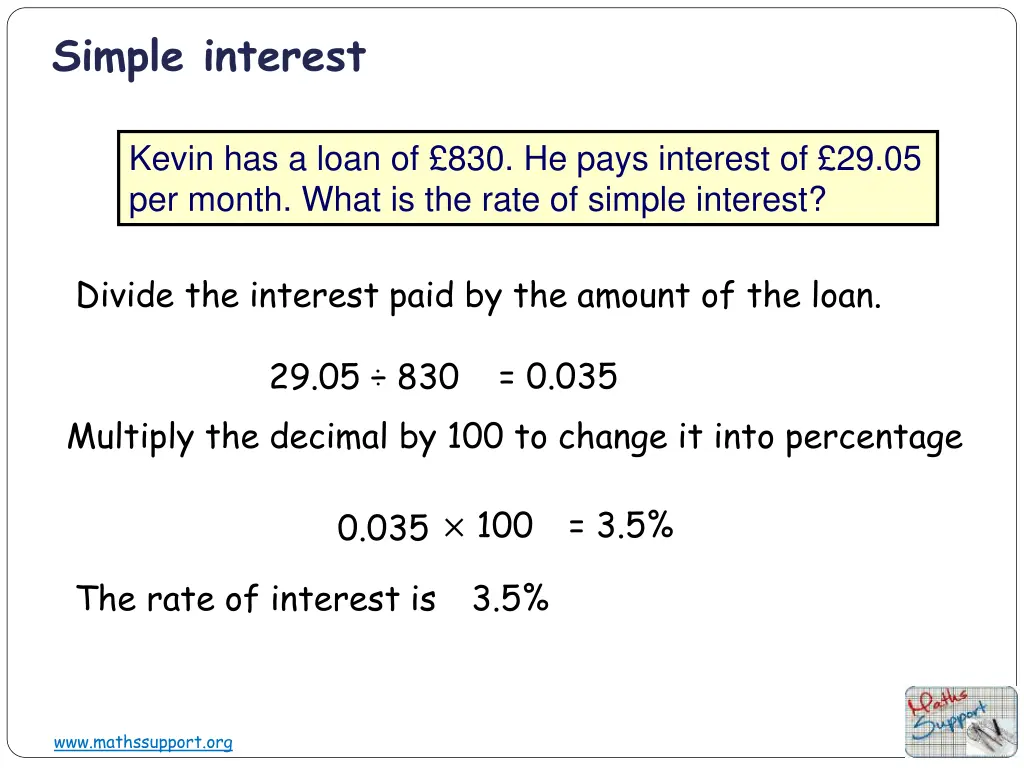 simple interest 6
