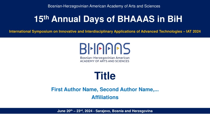 bosnian herzegovinian american academy of arts