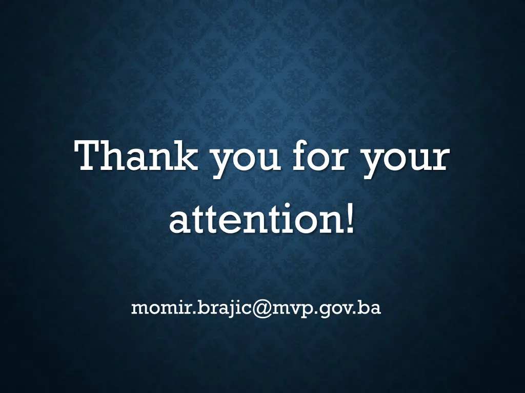 thank you for your attention