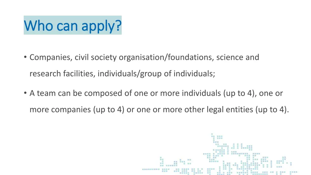 who can apply who can apply