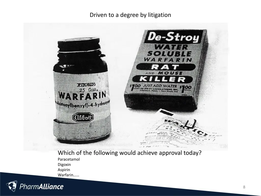 driven to a degree by litigation