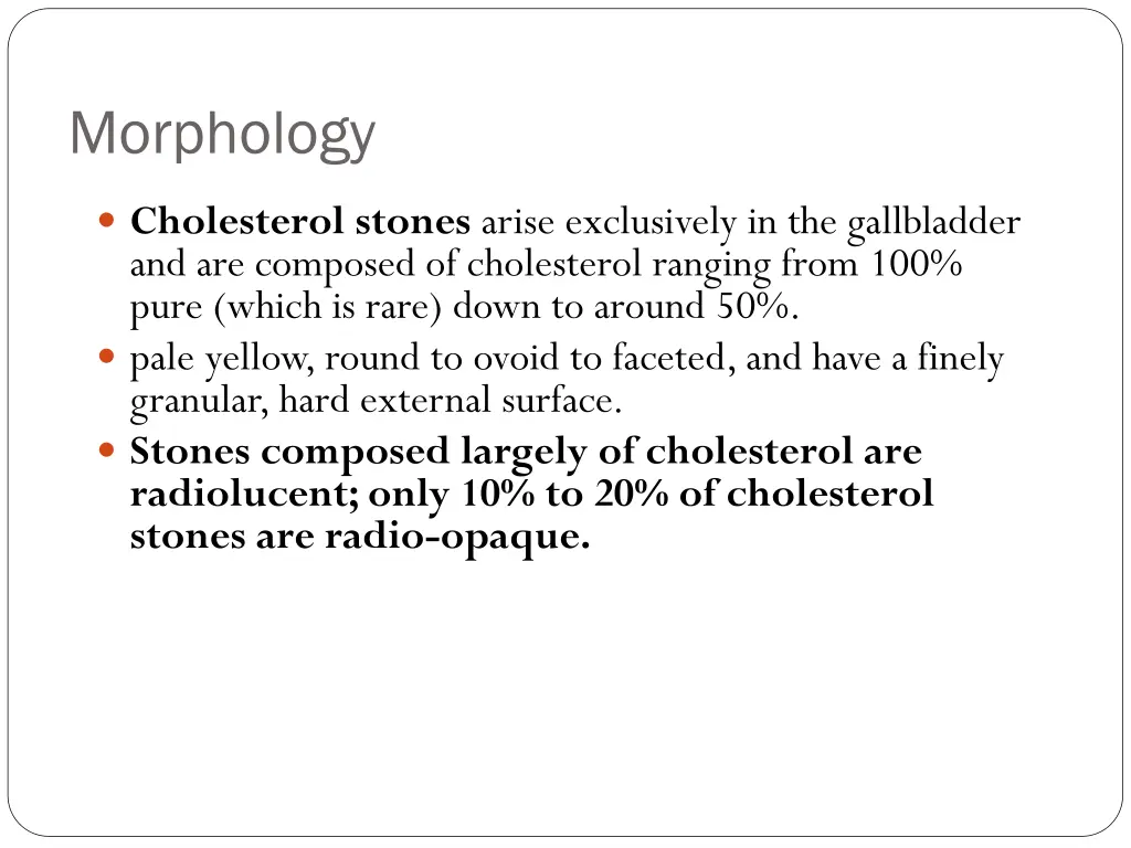 morphology